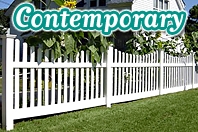Contemporary Picket Fences