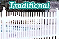 Traditional Picket Fences